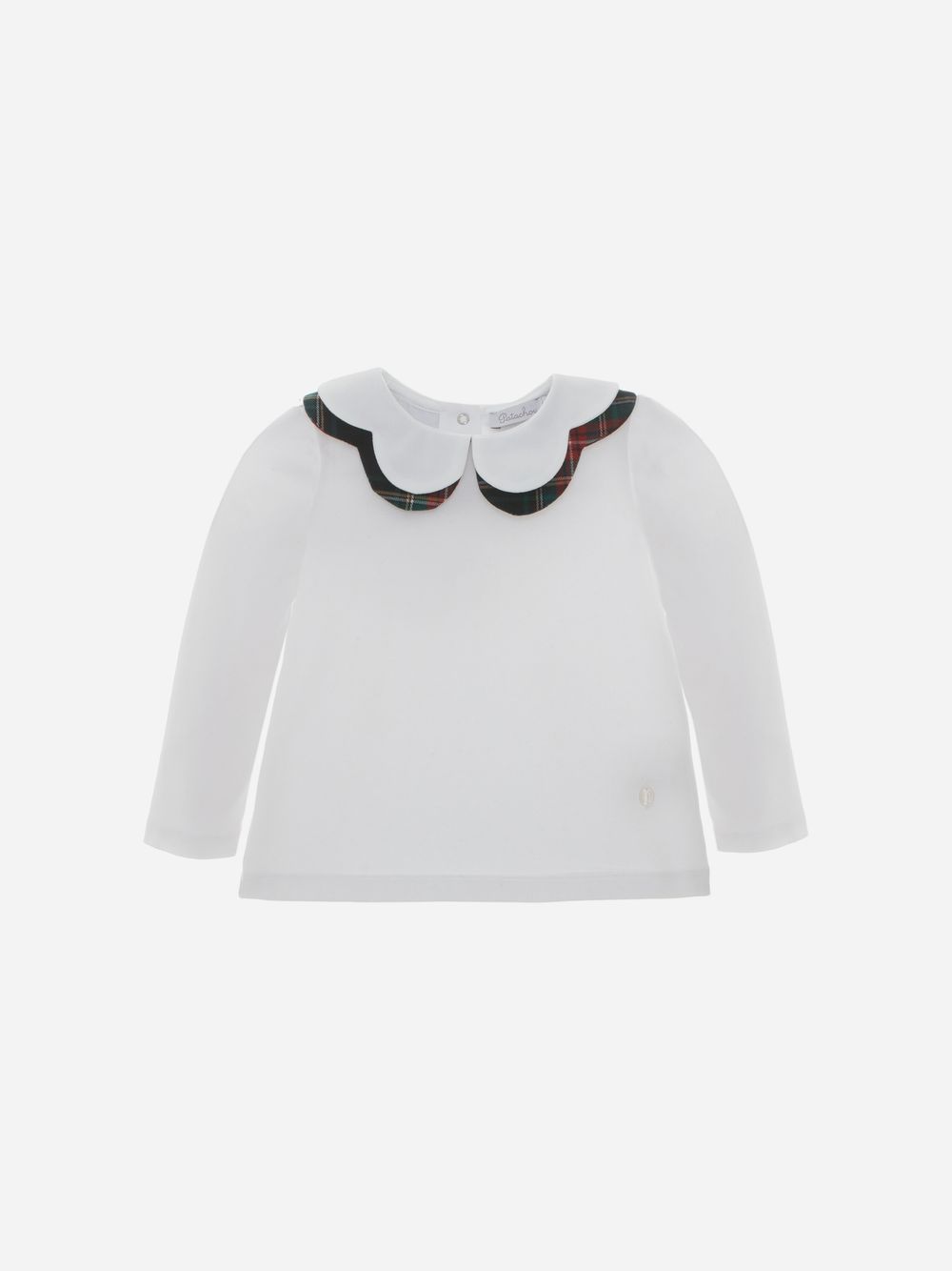 White Jersey Blouse 