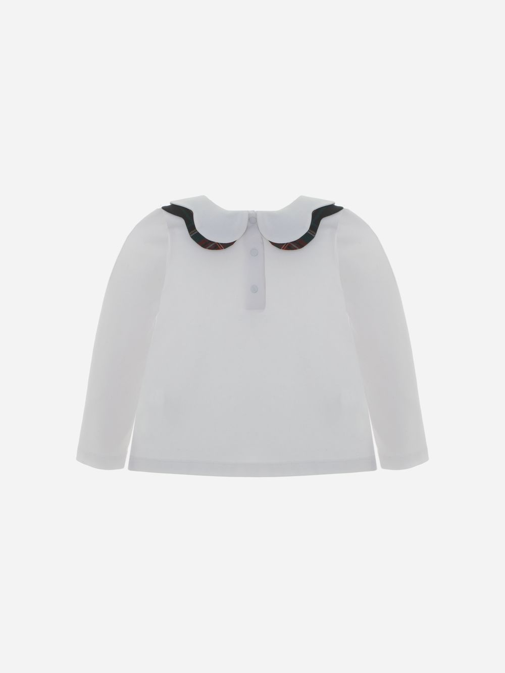 White Jersey Blouse 
