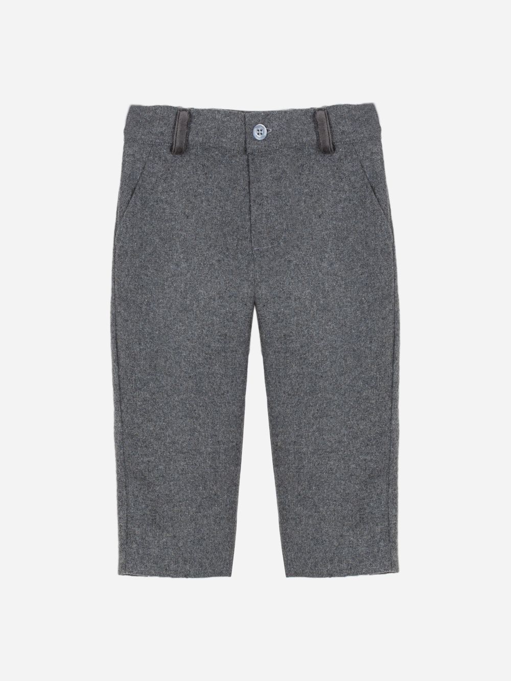 Grey pinstripes trousers