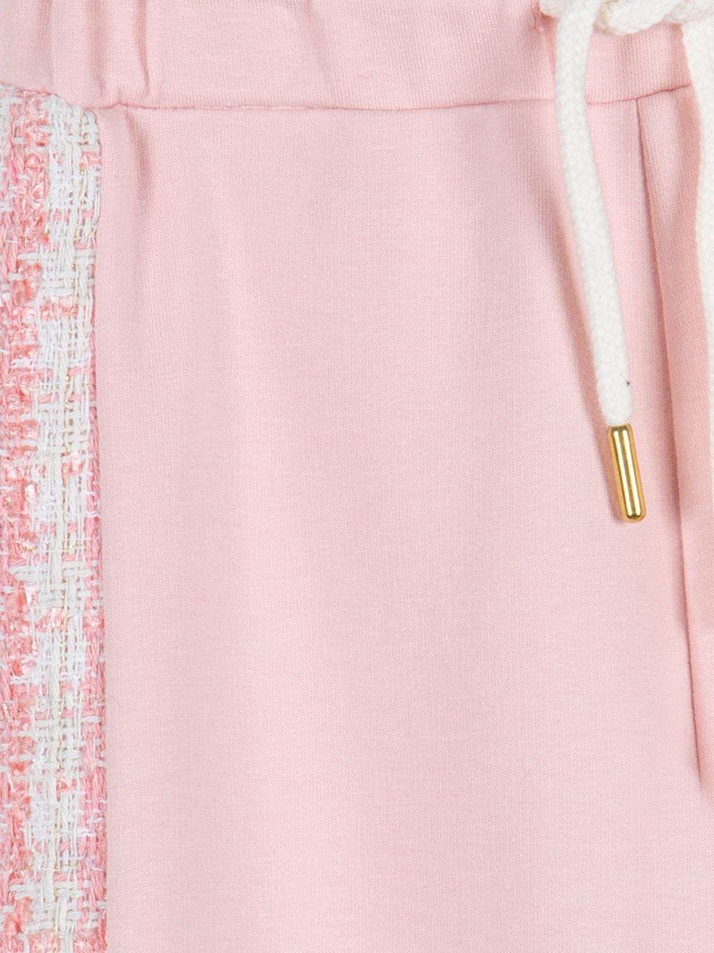 Pale pink wide leg trousers