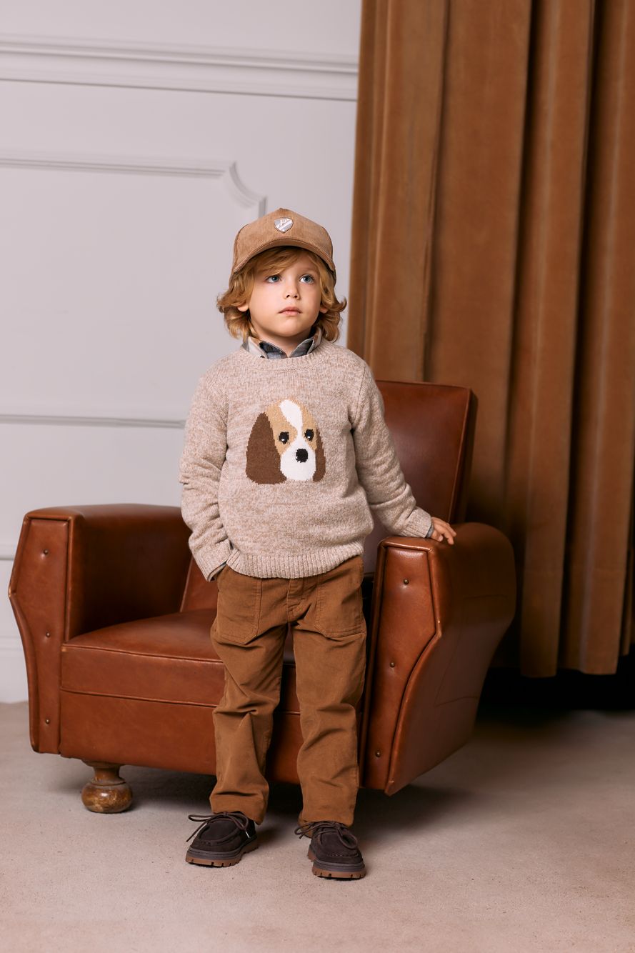 Camel corduroy pants