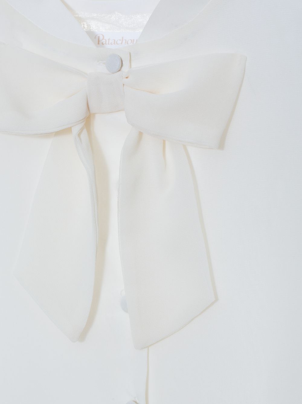 Beige chiffon blouse
