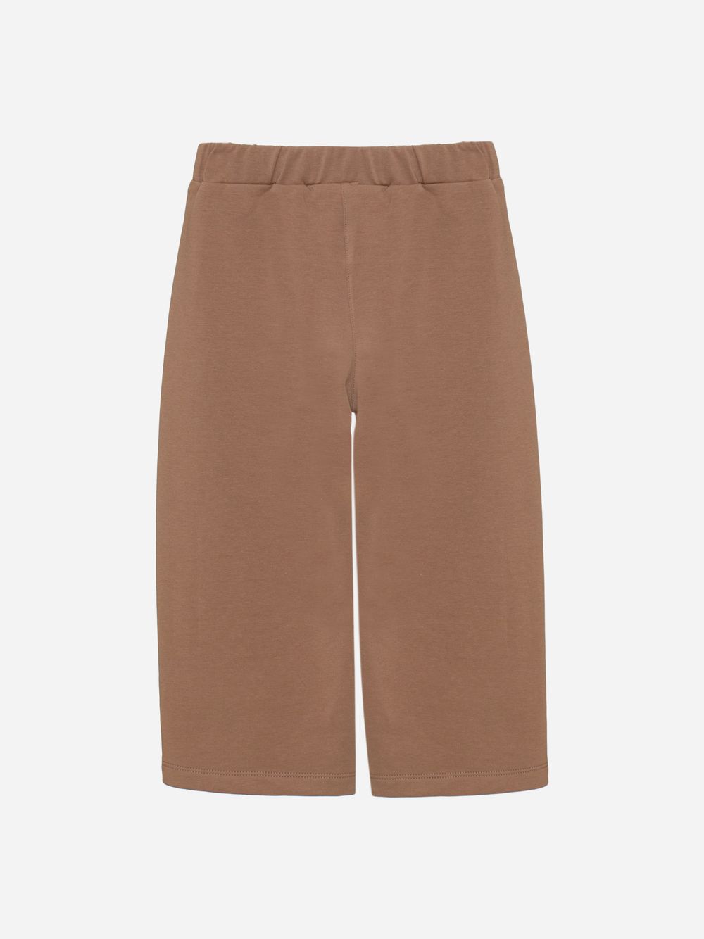 Camel wide leg joggers