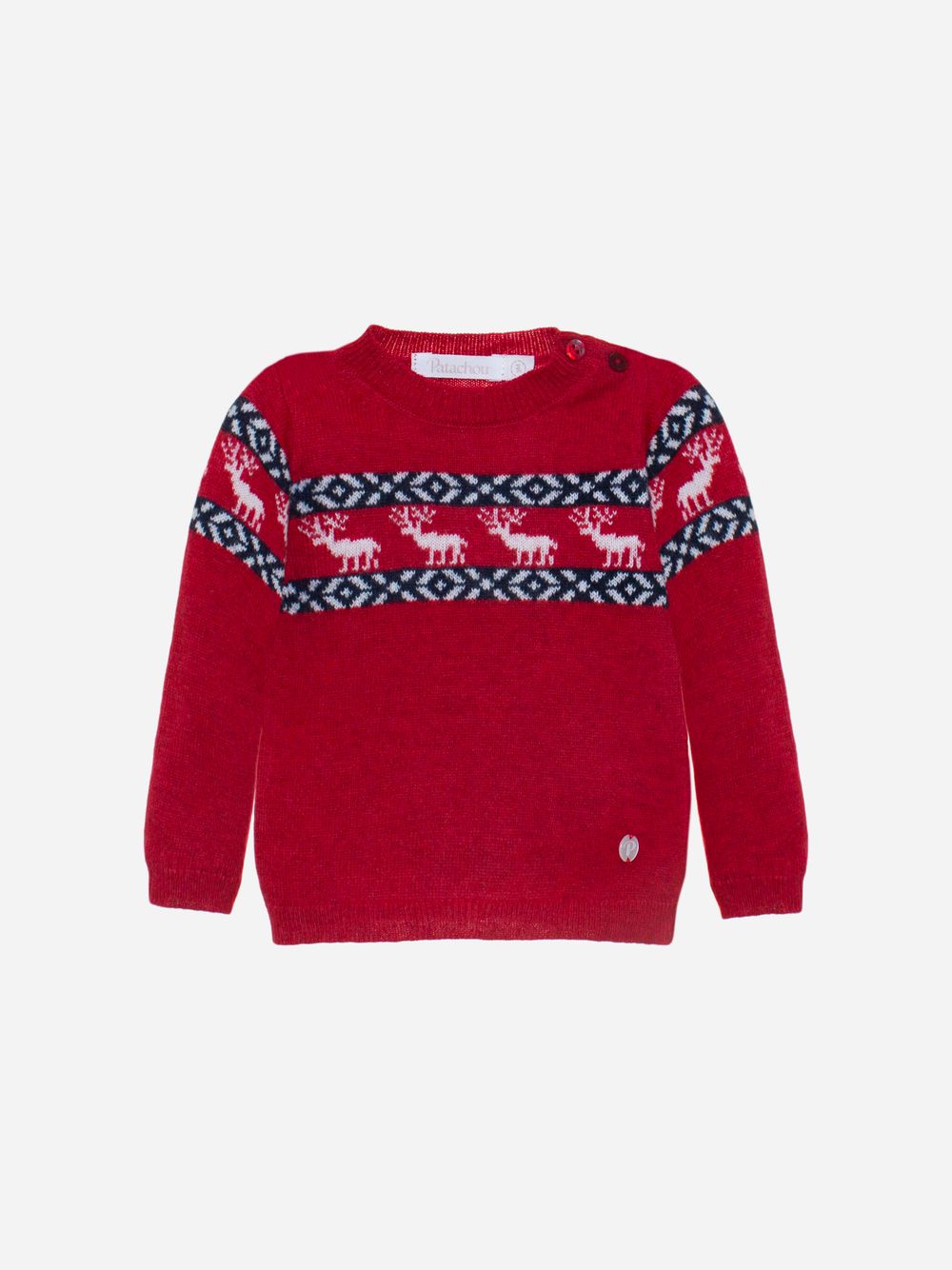 Red reindeer sweater