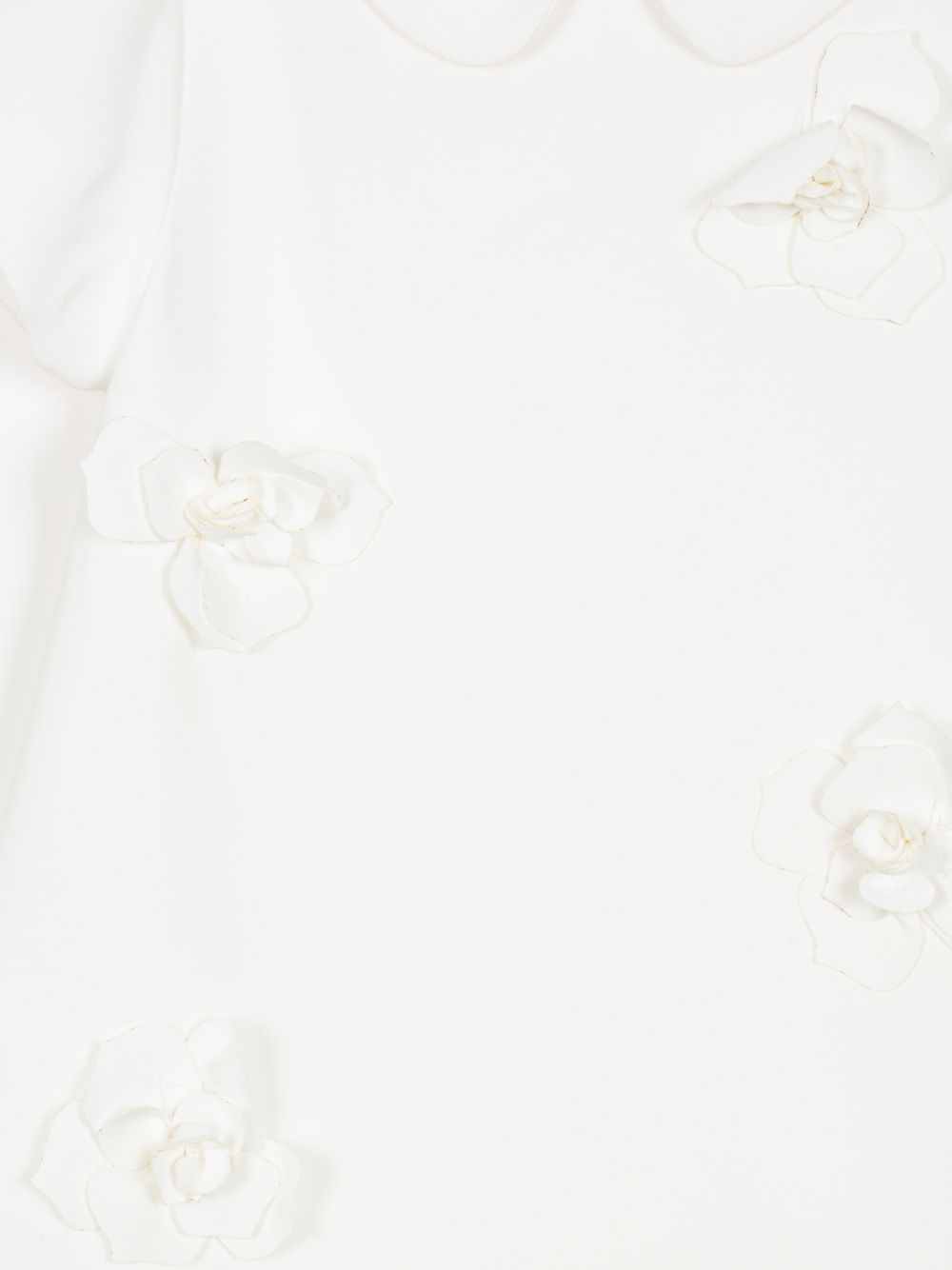 Beige dress with flowers