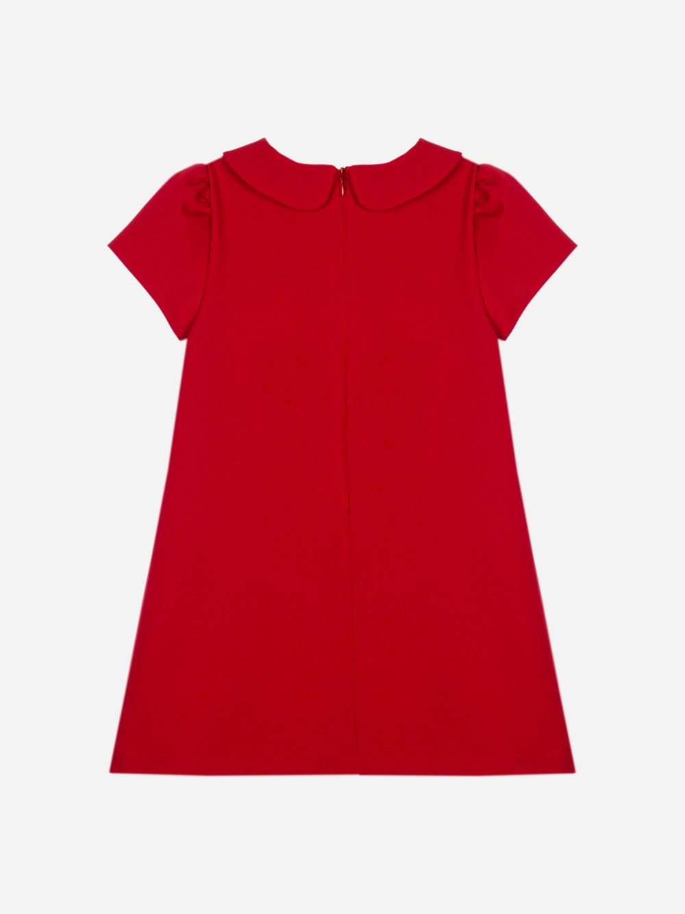 Red dress with flowers