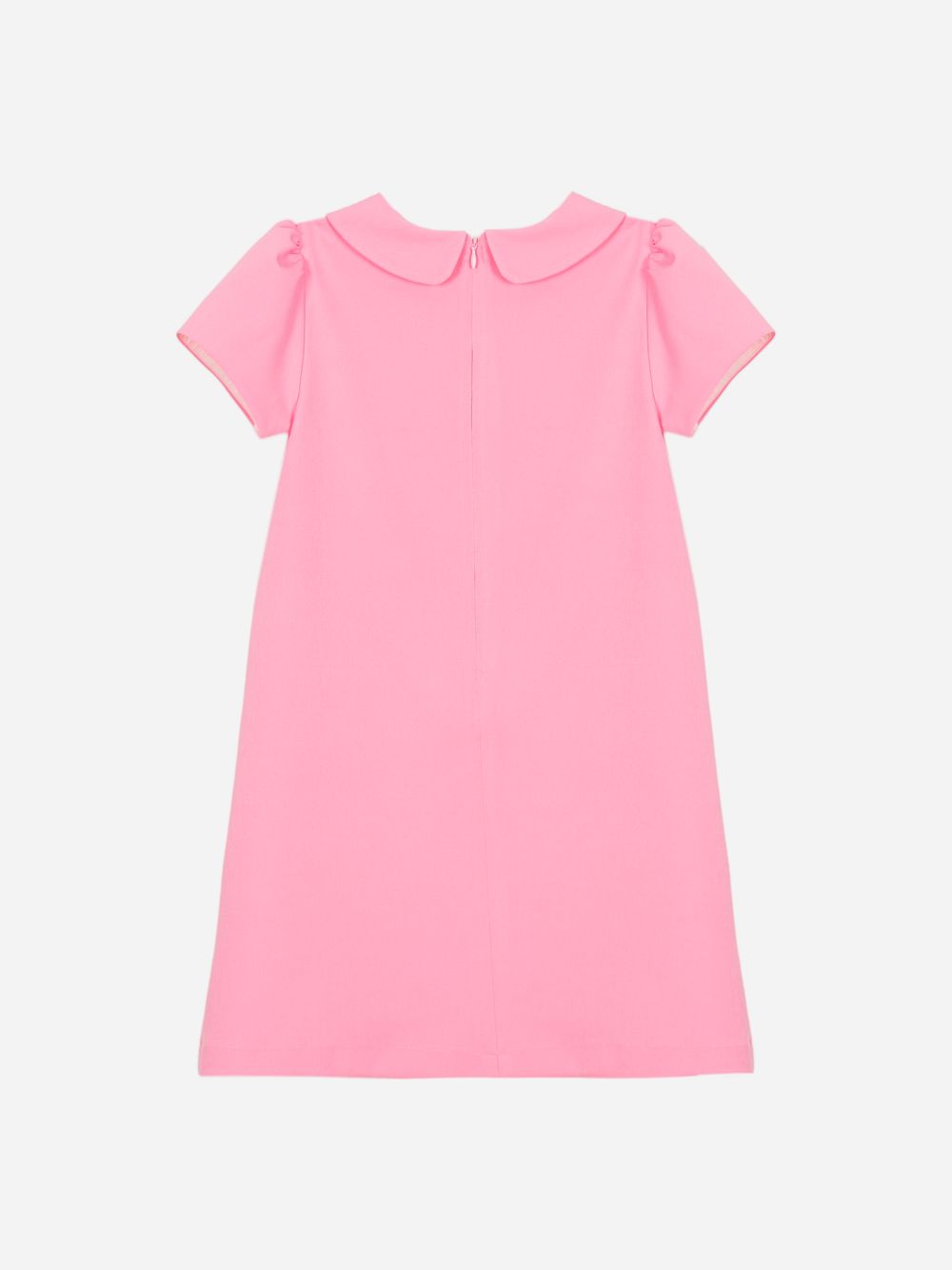 Pink dress with flowers