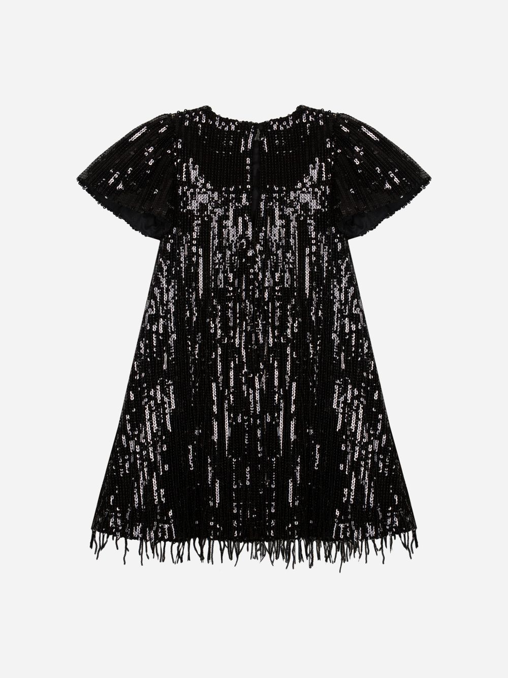 Black sequins dress