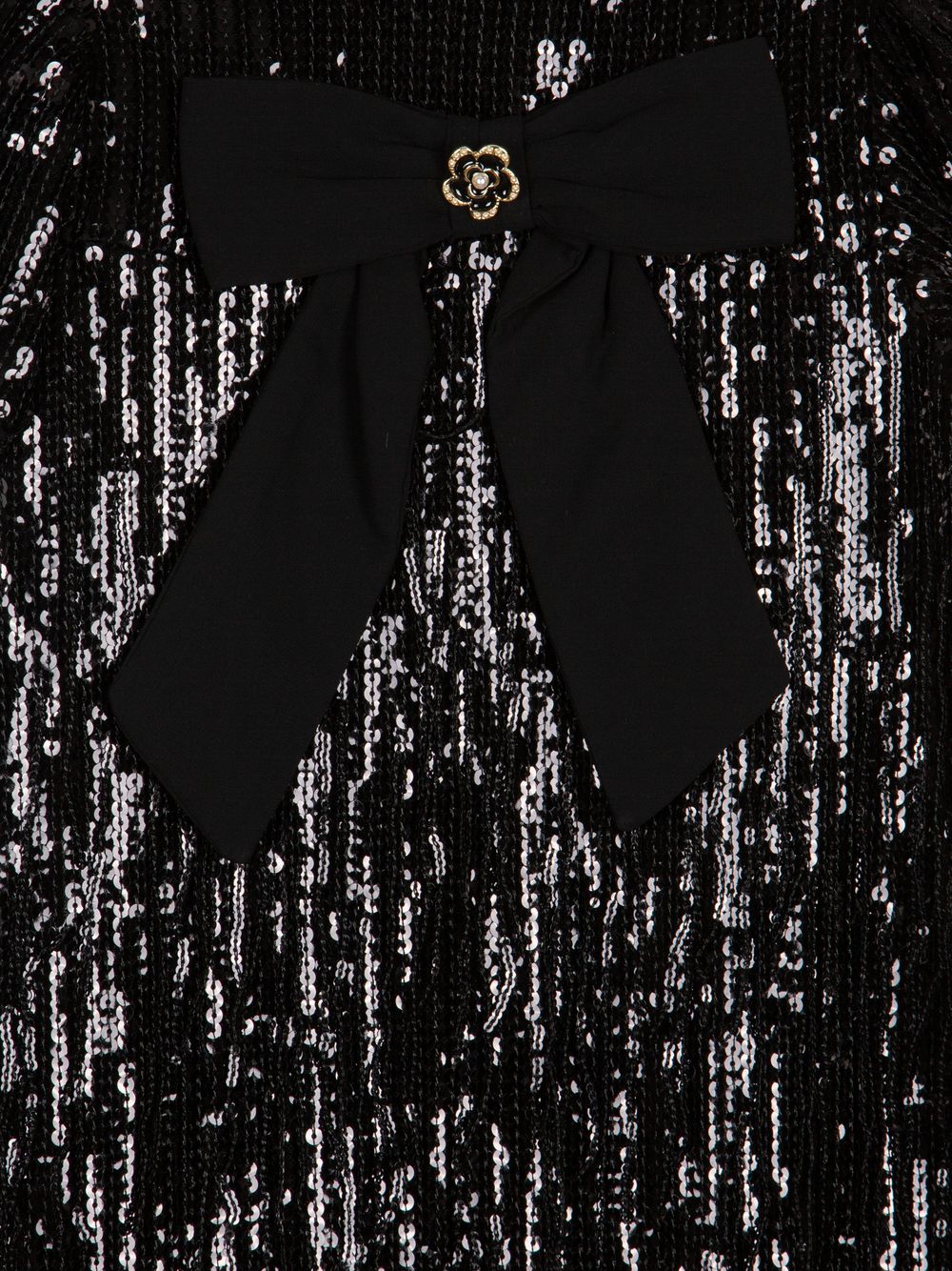 Black sequins dress