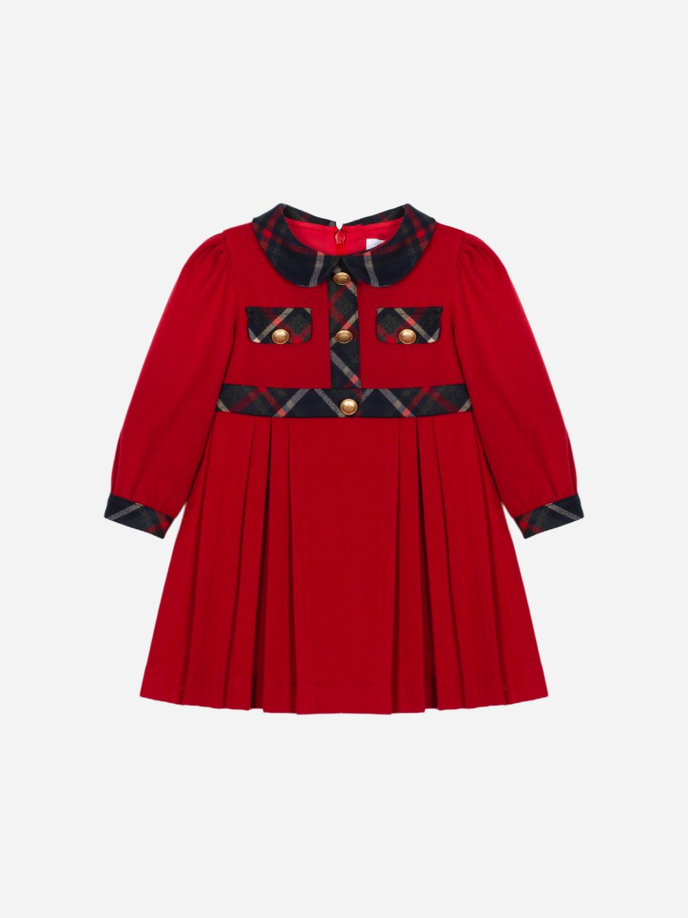Red interlock dress