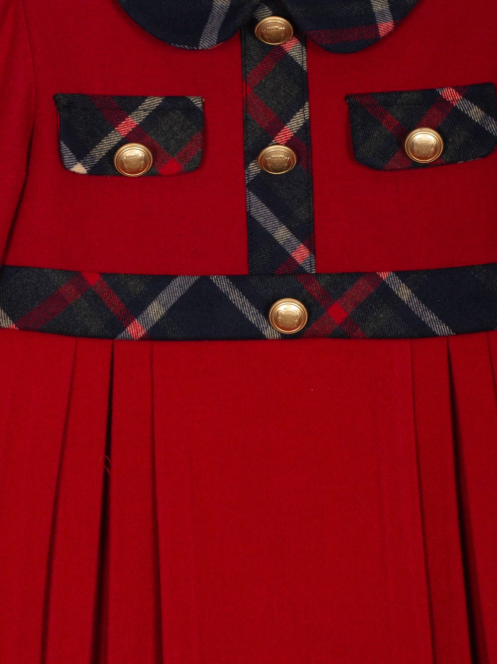 Red interlock dress