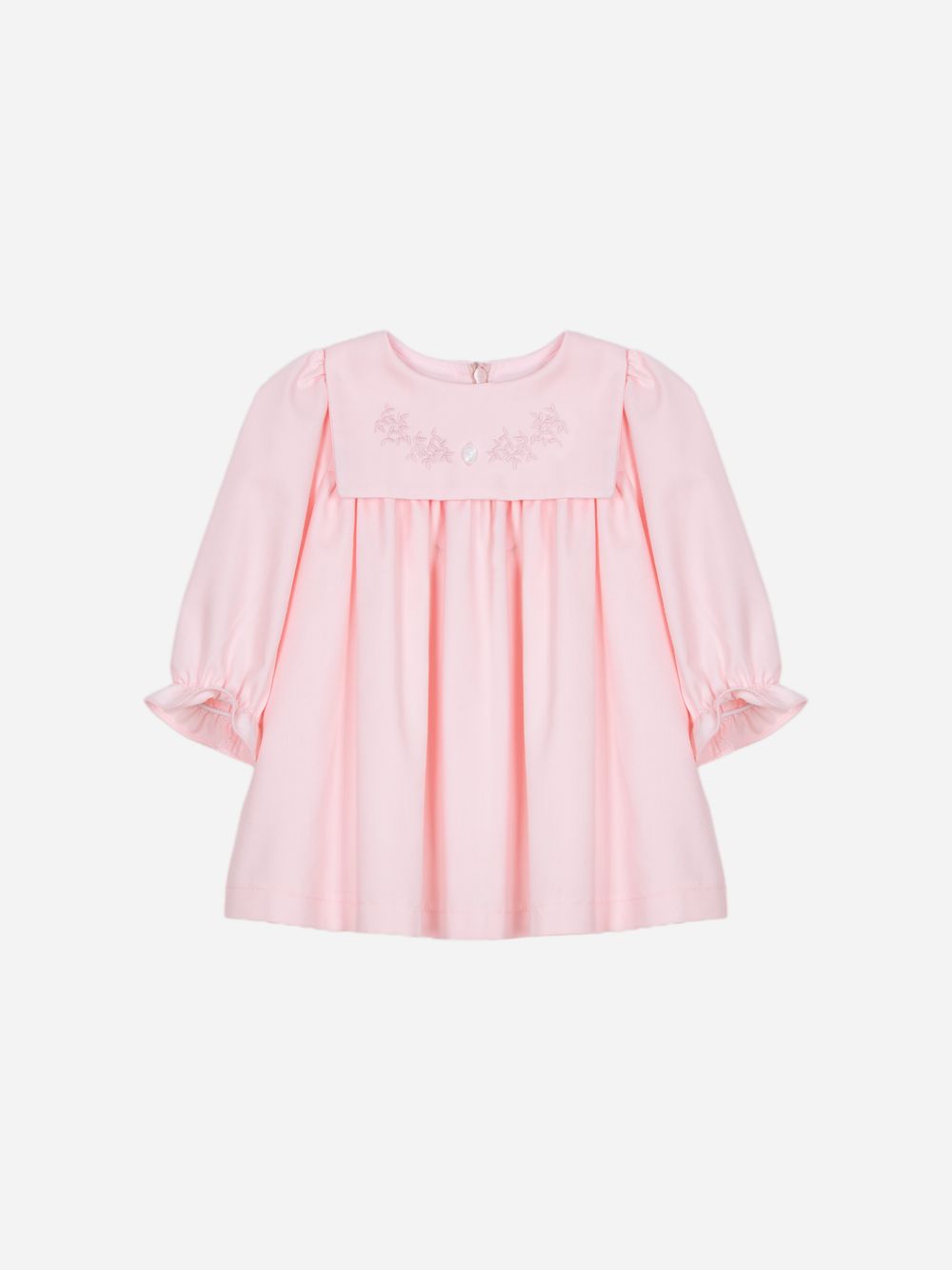 Pale pink viyella dress