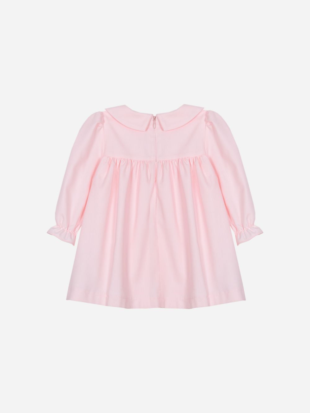 Pale pink viyella dress