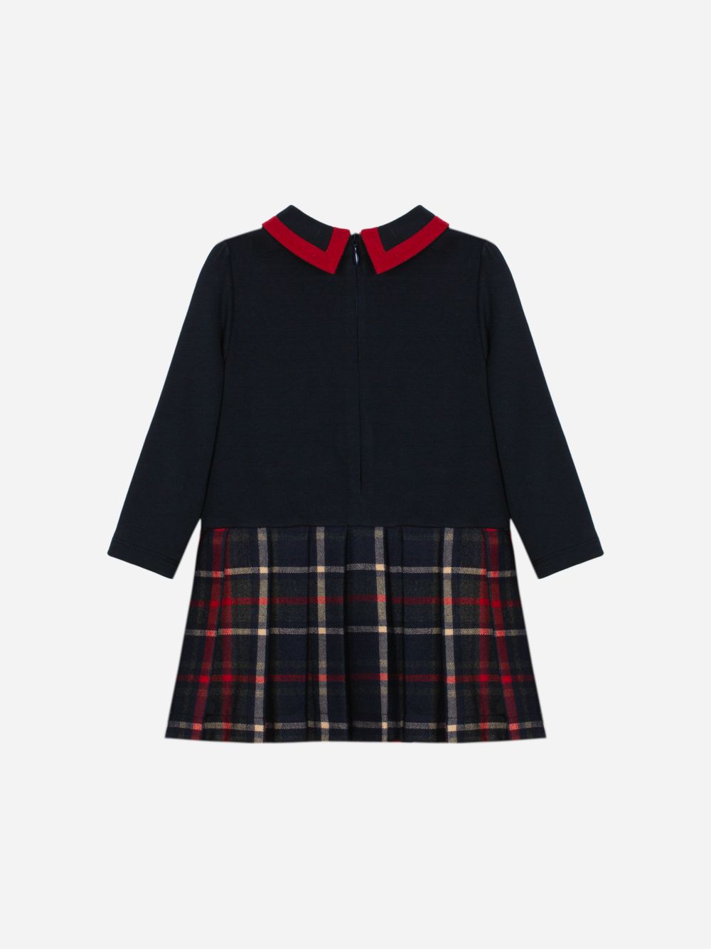 Tartan and interlock dress