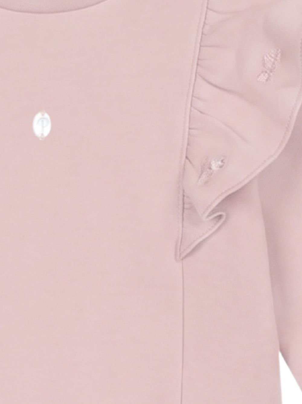 Pale pink cotton fleece set