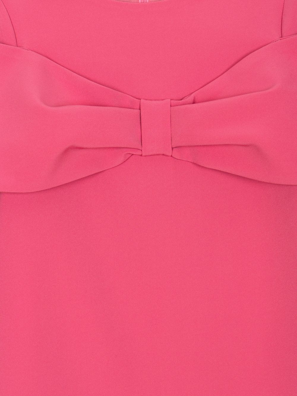 Candy pink crepe dress