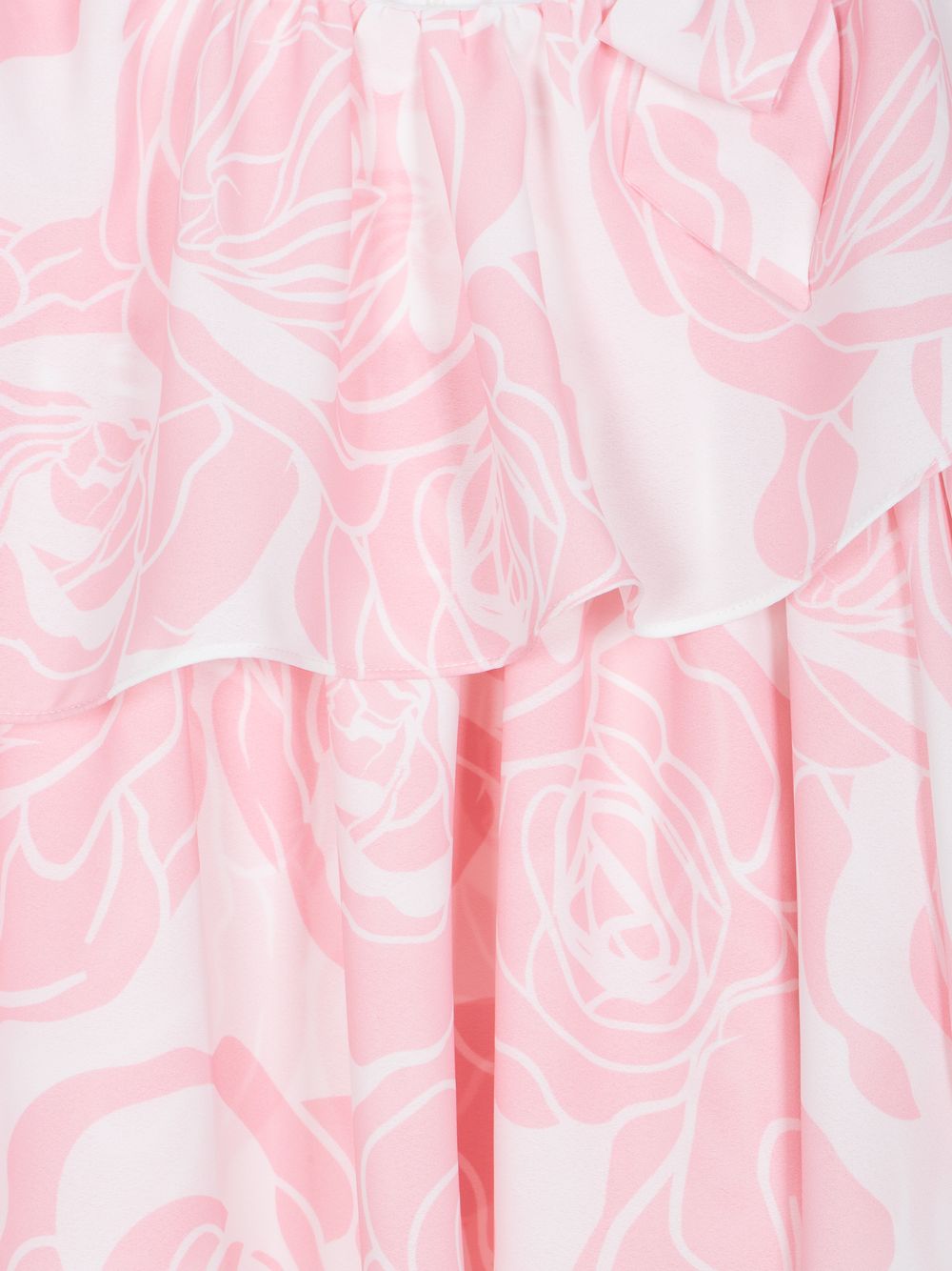 Printed chiffon dress