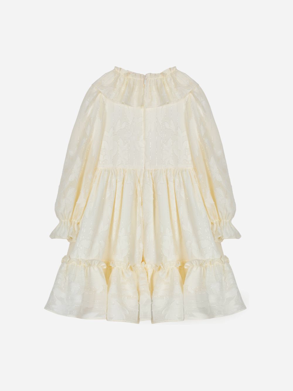 Patachou chiffon dress beige