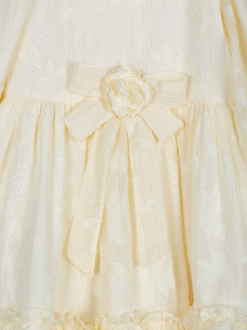 Patachou chiffon dress beige