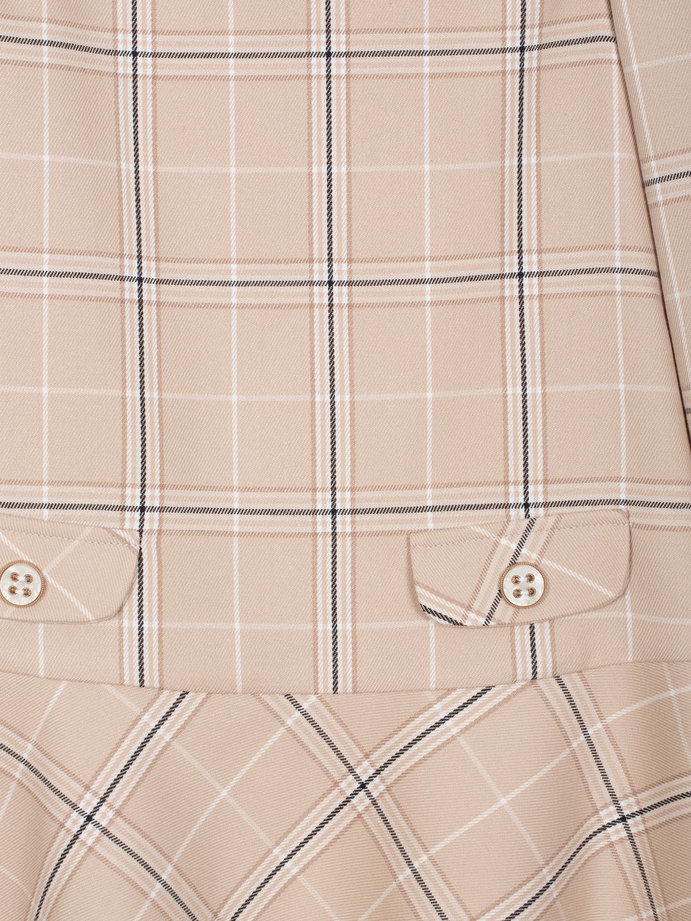 Plaid flannel dress