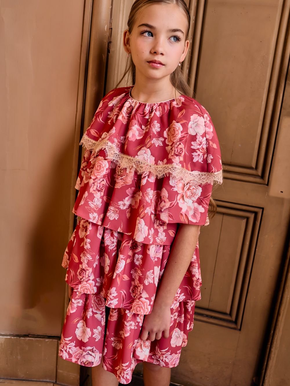 Fushcia dress
