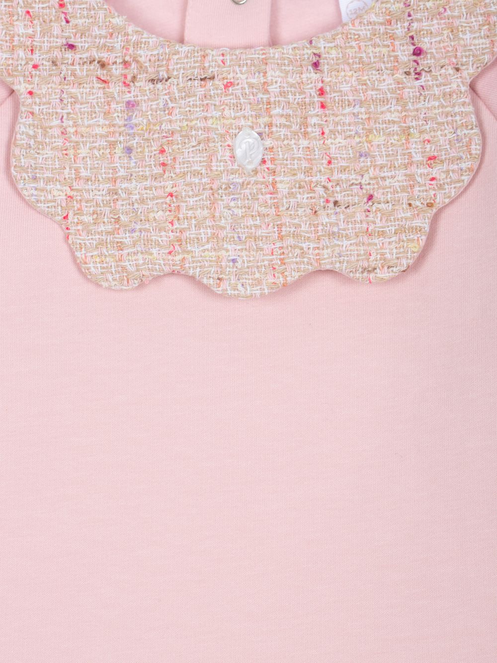 Pale pink cotton fleece set