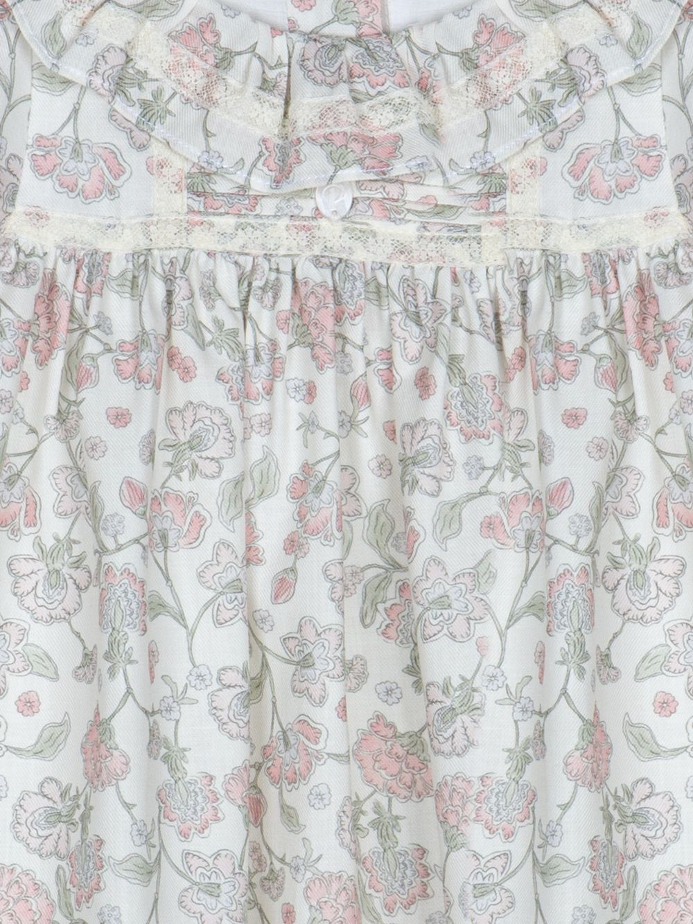 Floral viyela dress