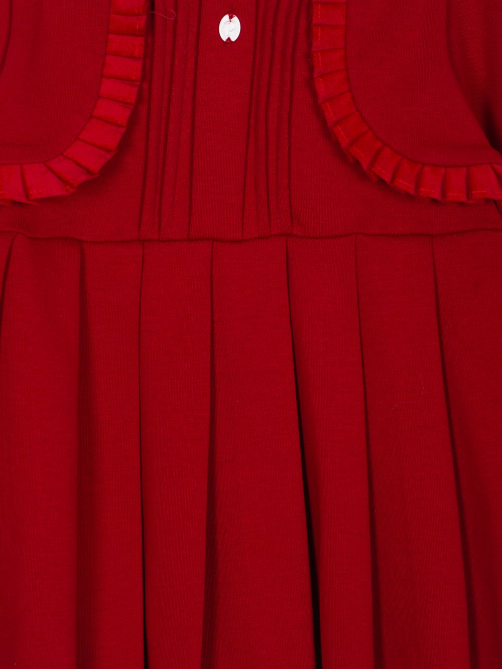 Red interlock dress