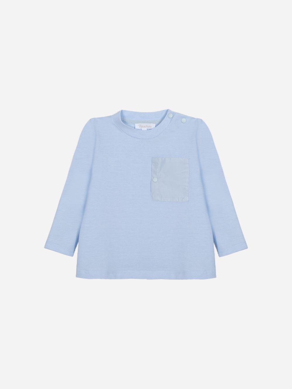 Long sleeve piquet top