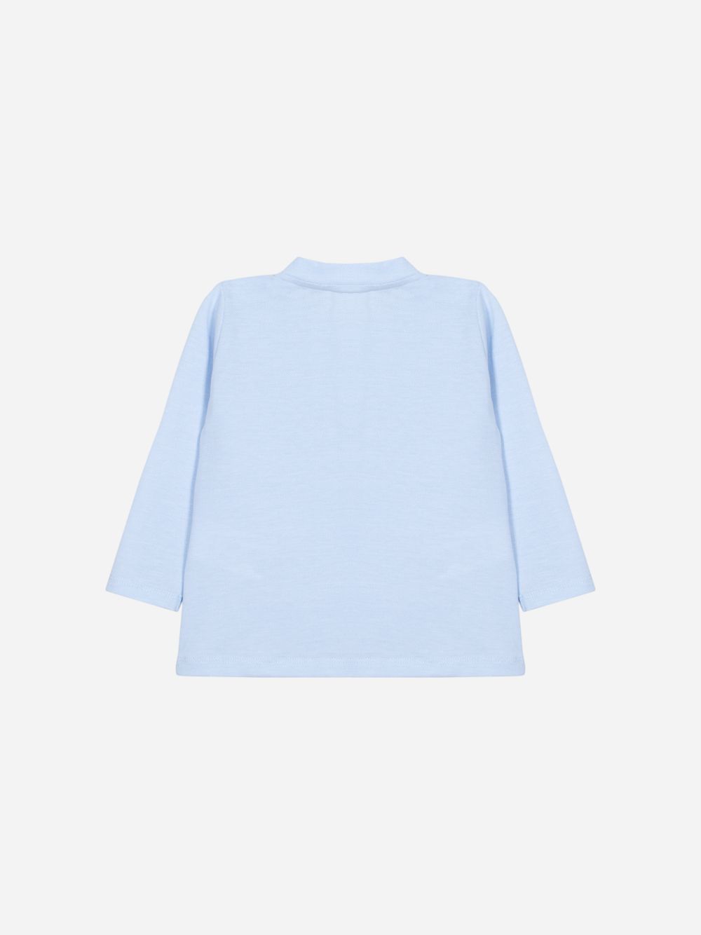 Long sleeve piquet top