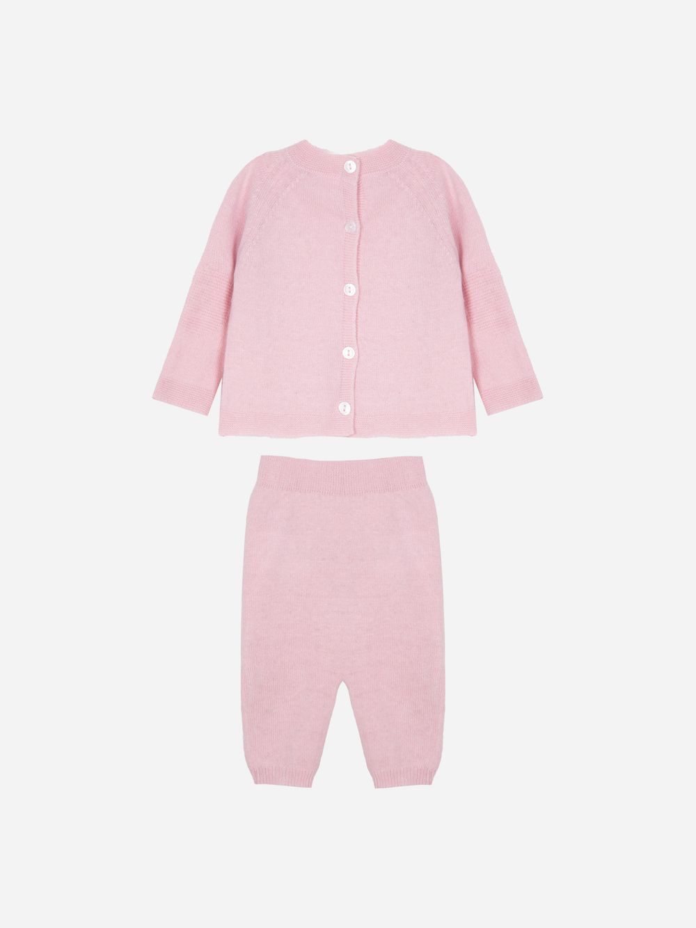 Pink knit set