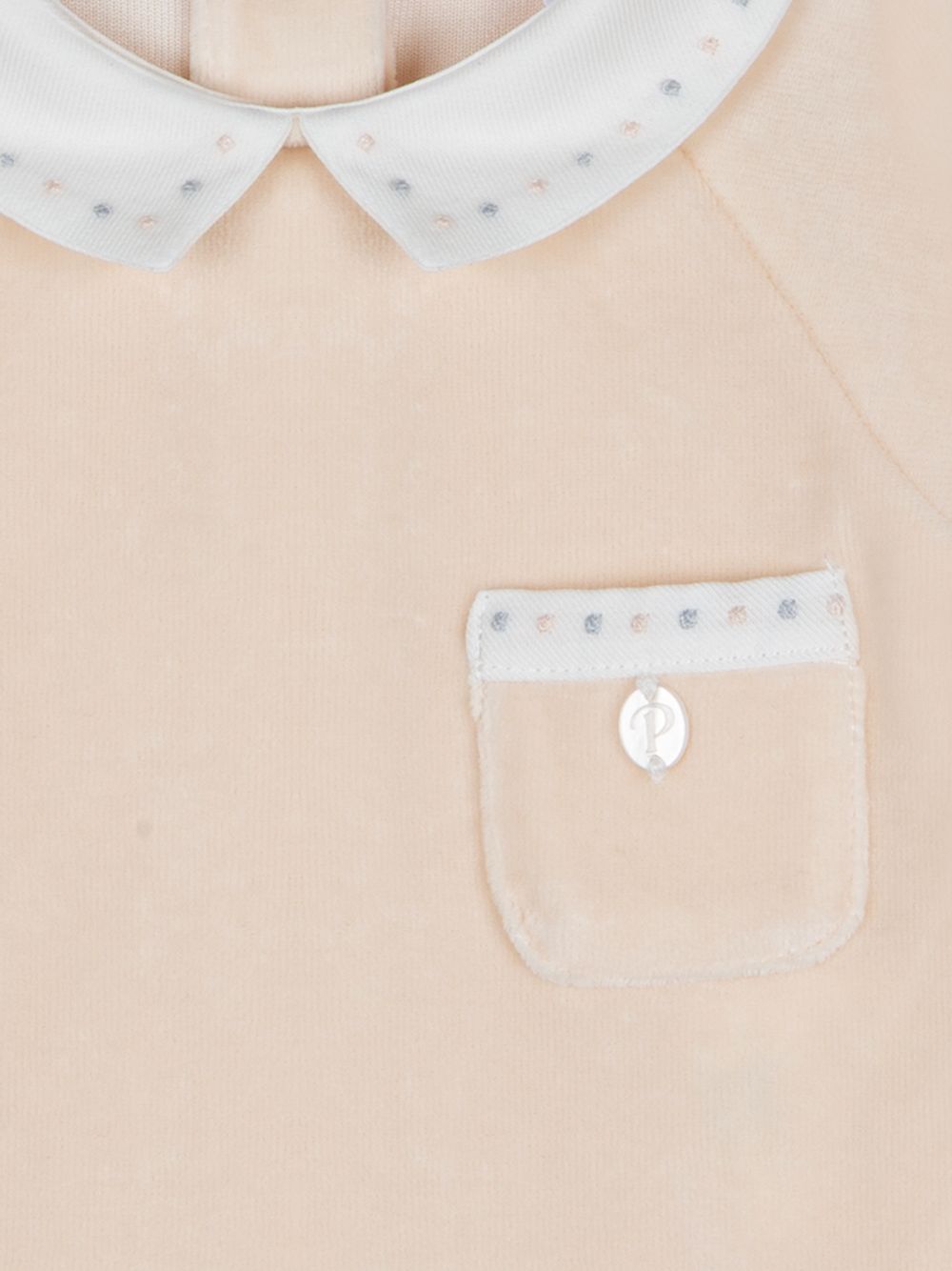 Beige top & pants set
