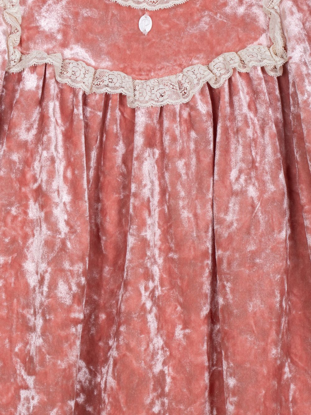 Dusty pink velour dress