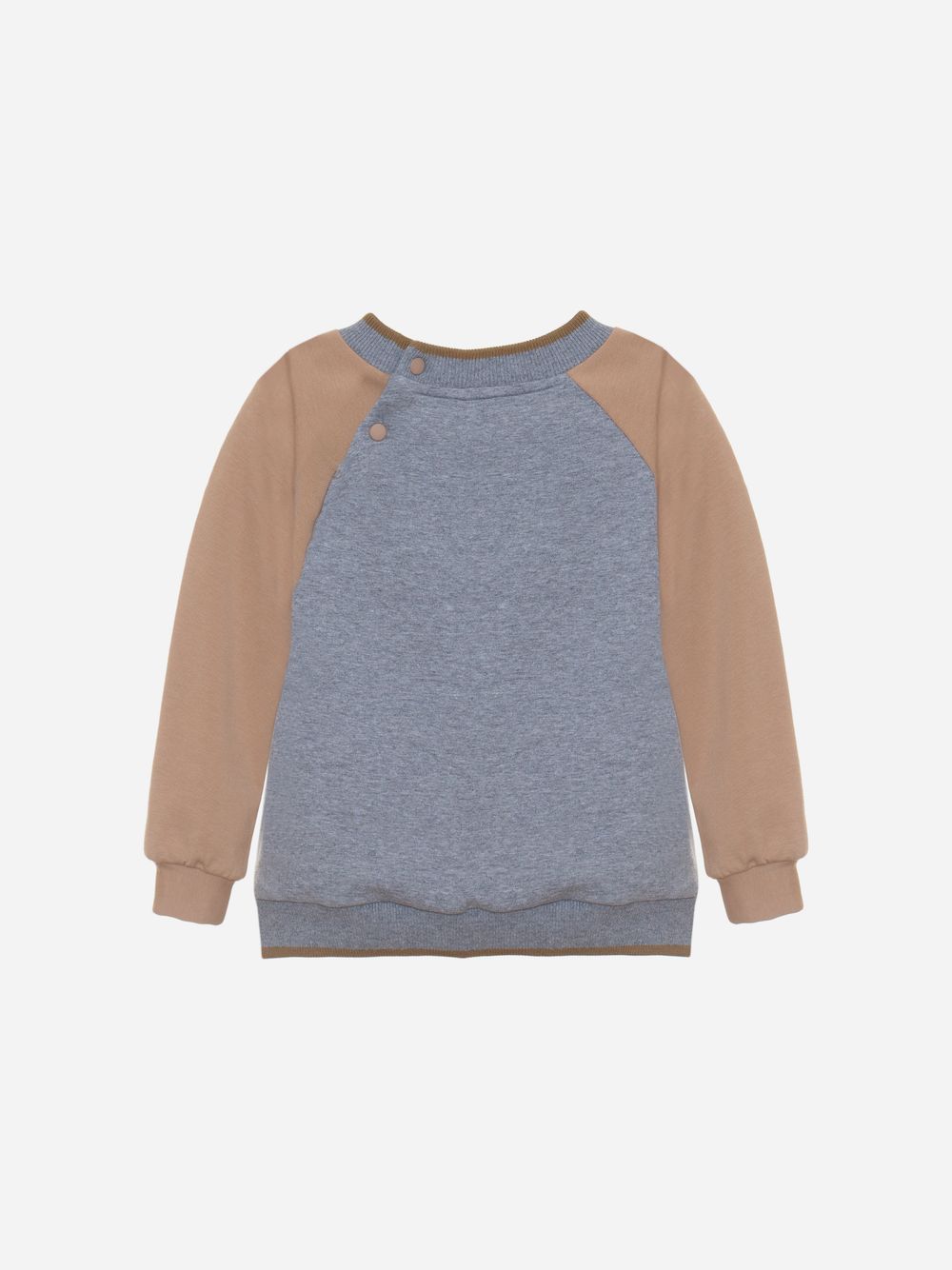 Grey sweater with beagle