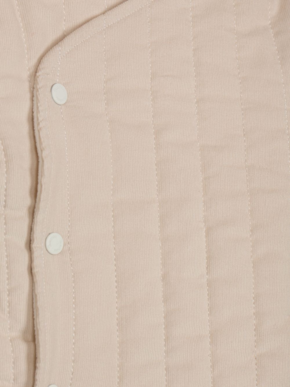 Quilted beige set for unisex