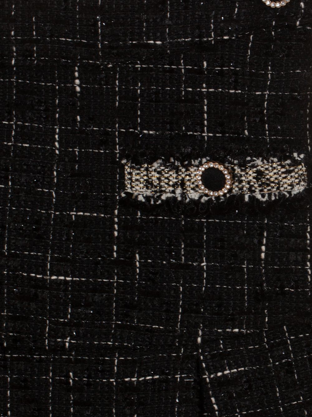 Black tweed skirt