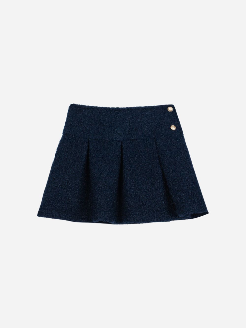 Navy Blue pleated skirt