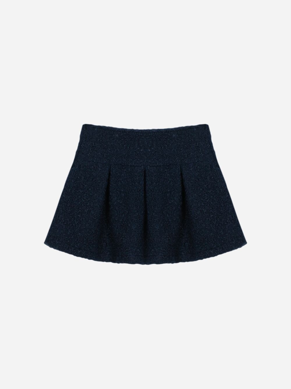 Navy Blue pleated skirt