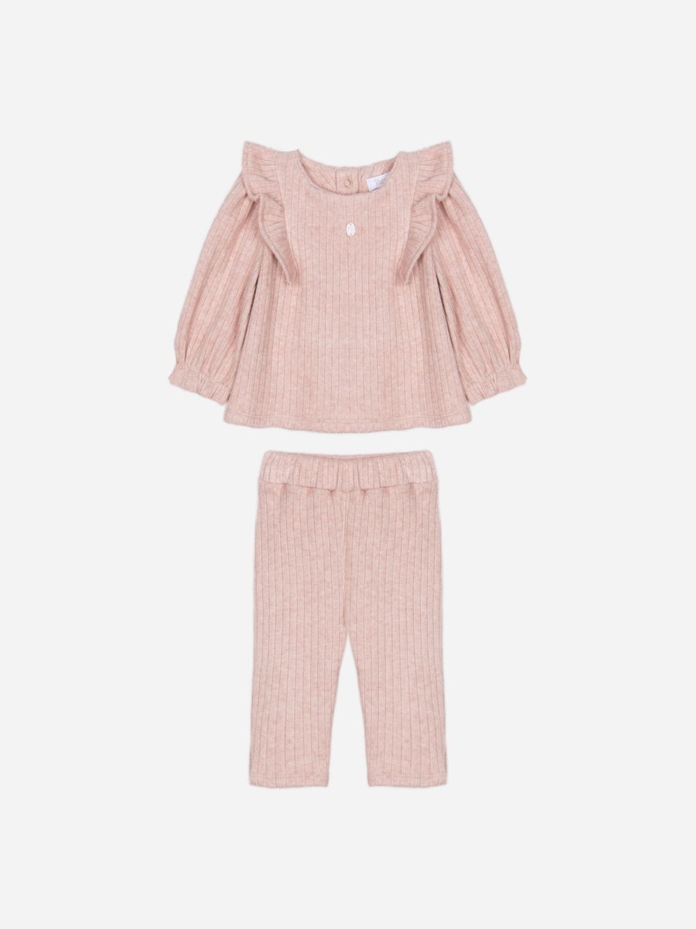Pink knit set