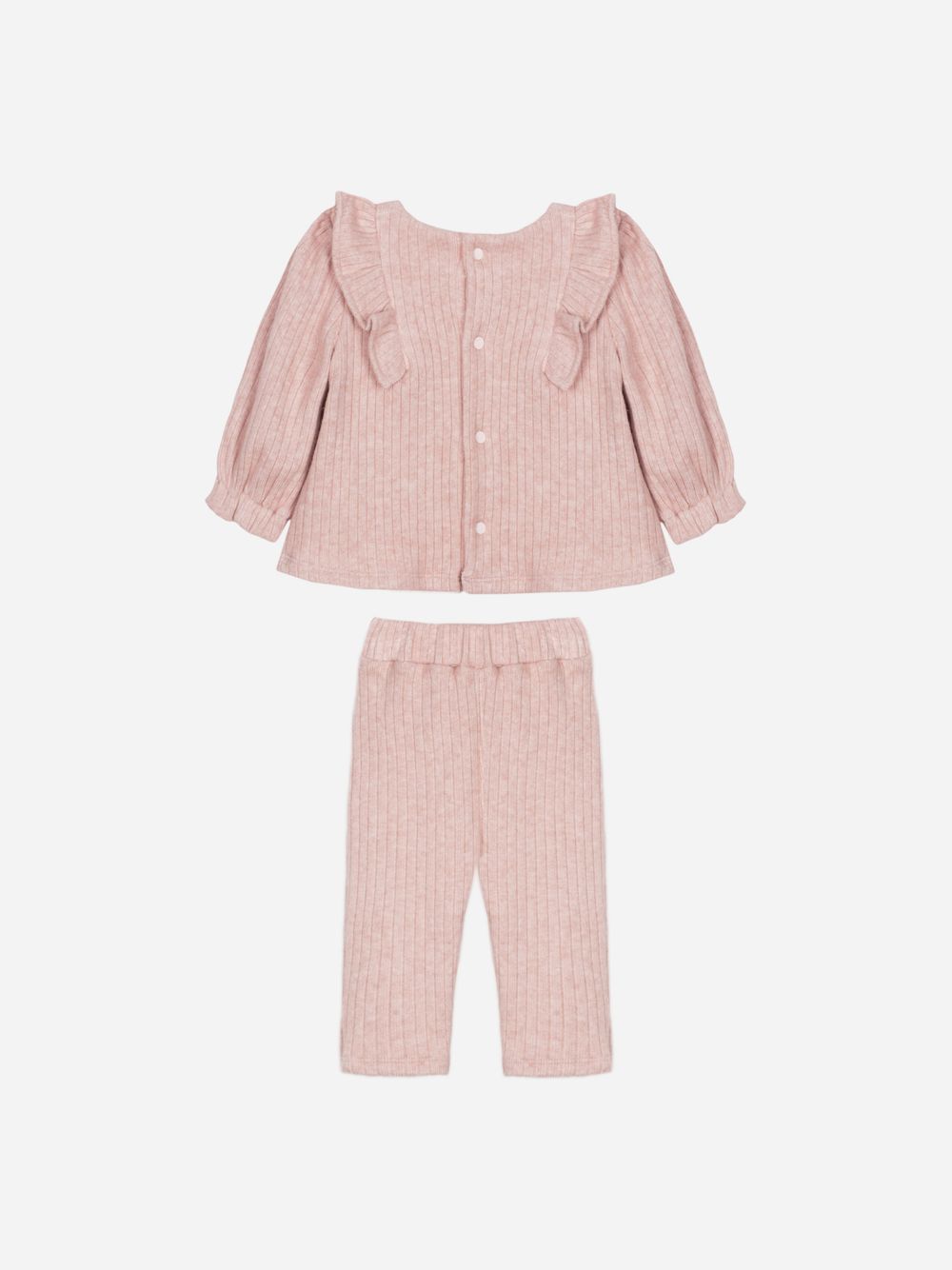 Pink knit set