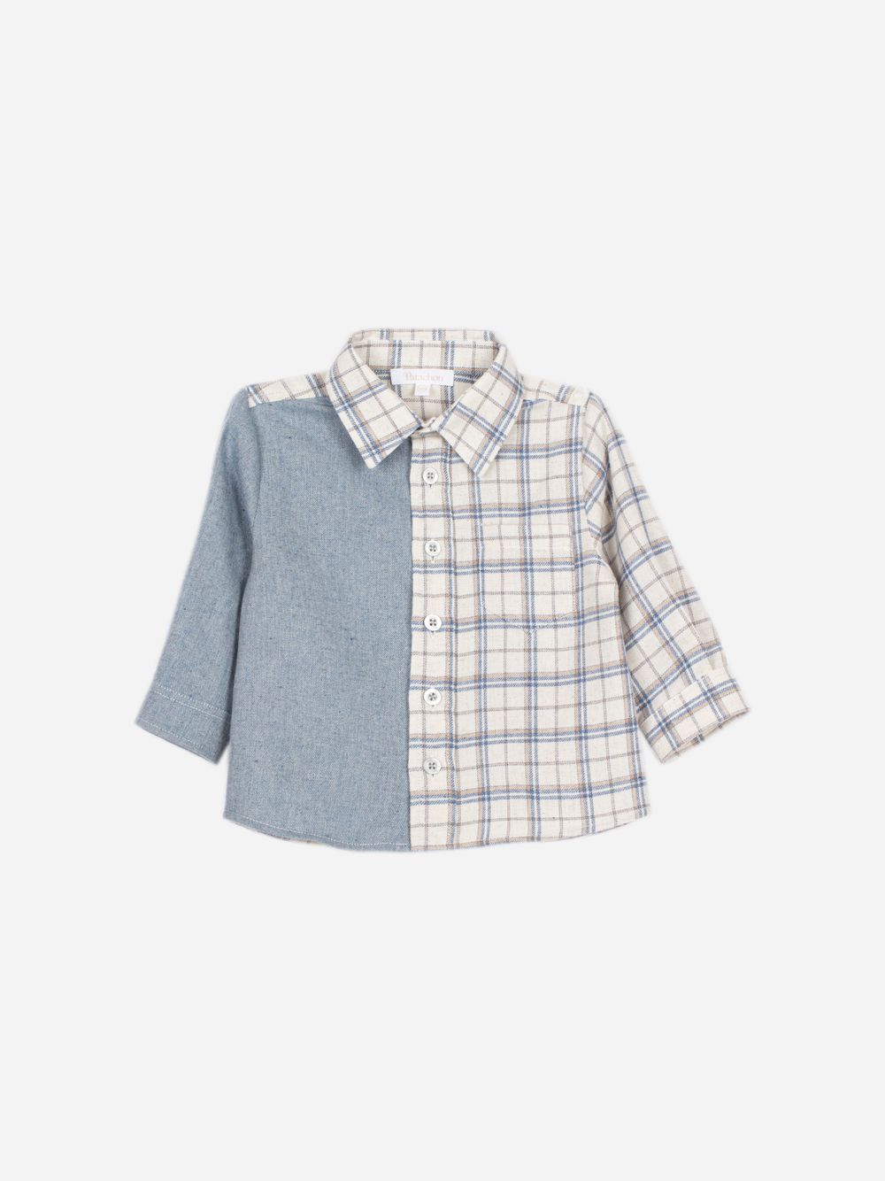 Elegant beige shirt for boys