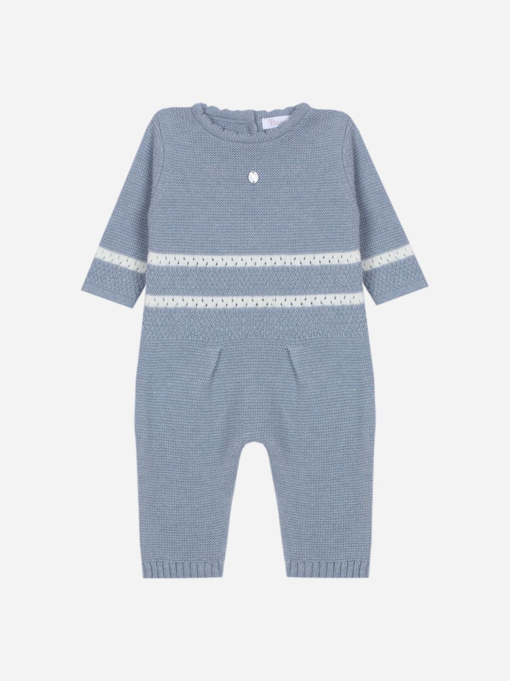 Romper light blue with stylish details