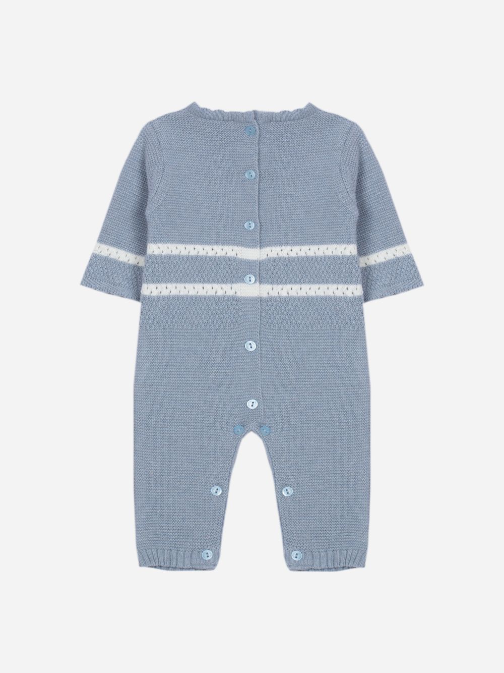 Romper light blue with stylish details