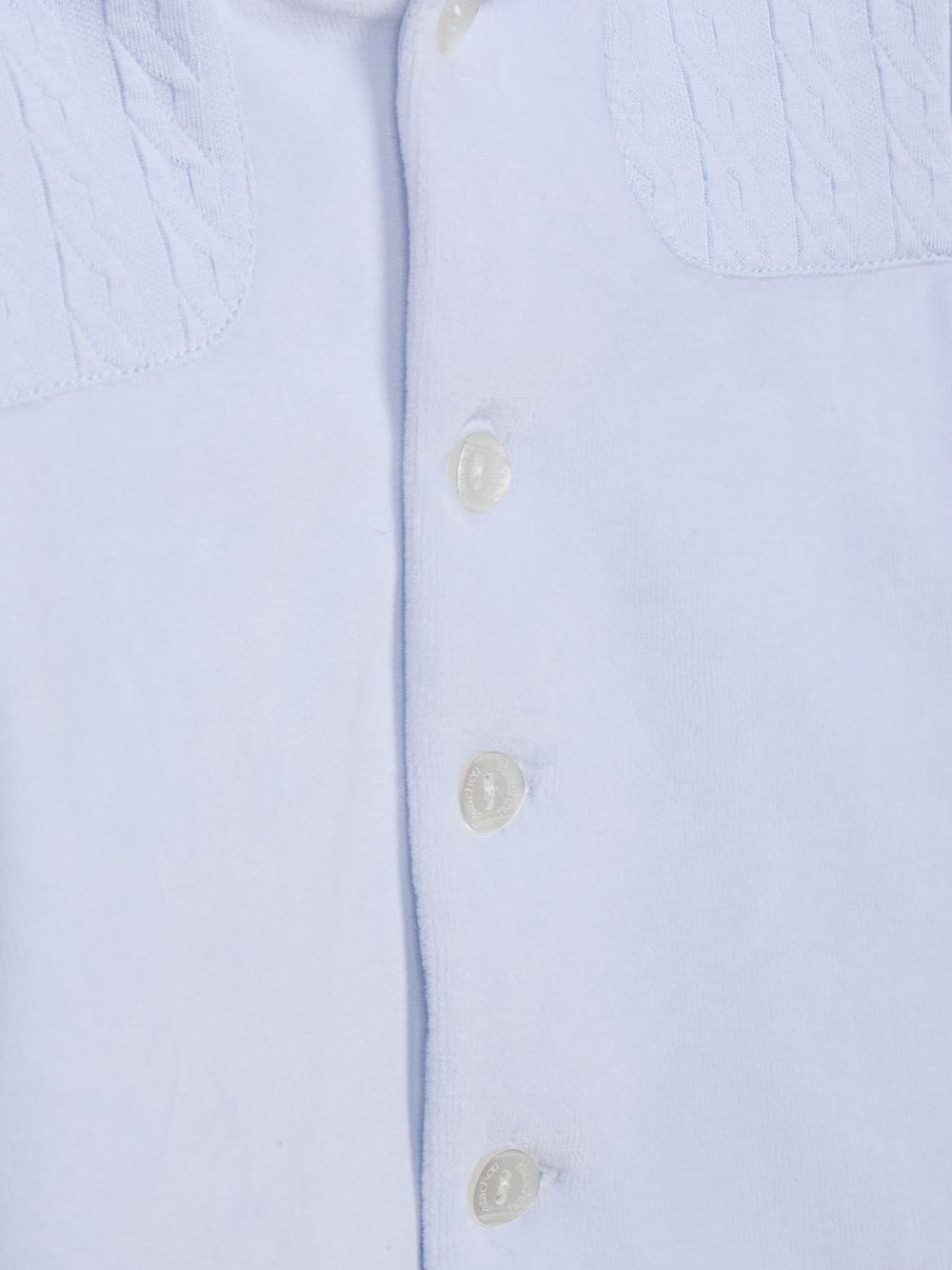 Elegant light blue coat for boys
