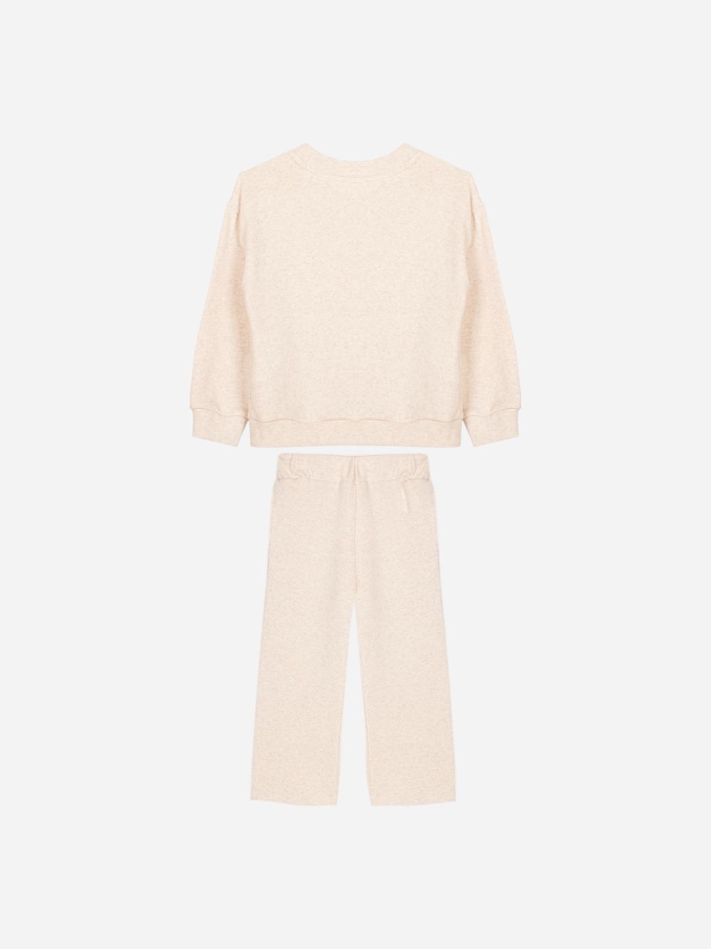 Beige set with elegant detailing