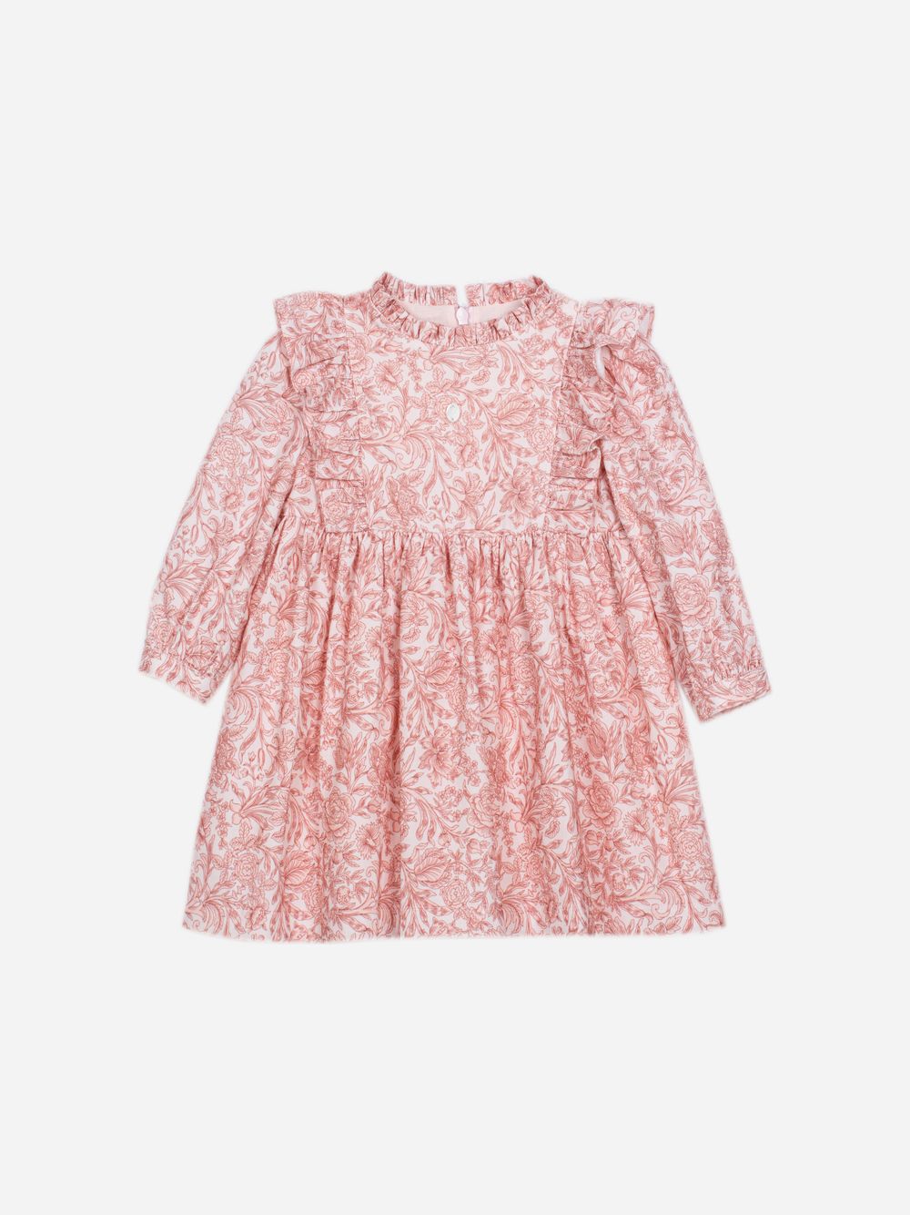 Pink dress with a Liberty print