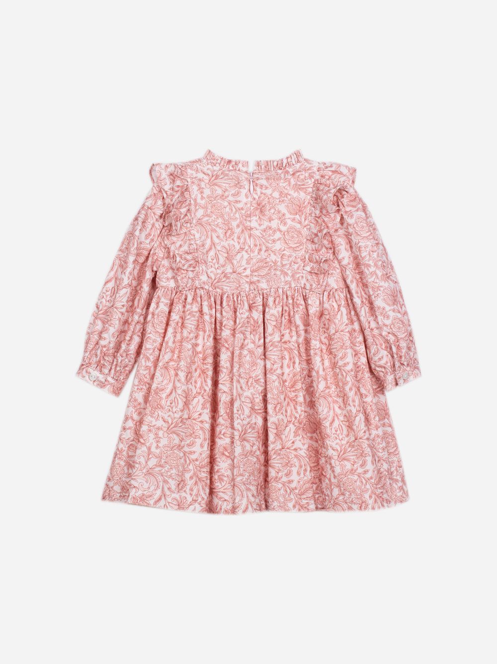 Pink dress with a Liberty print