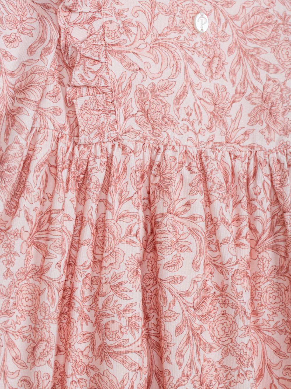 Pink dress with a Liberty print