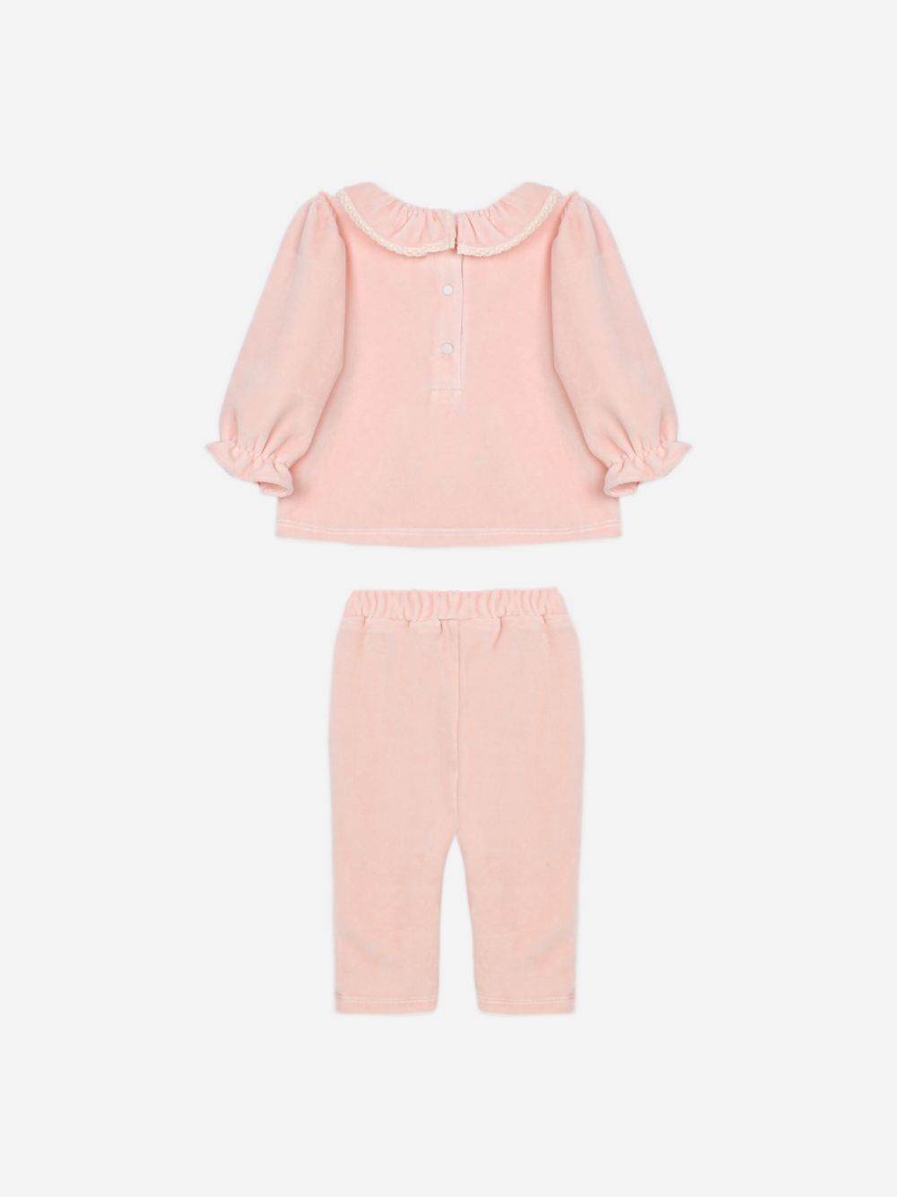 Pink set with front design