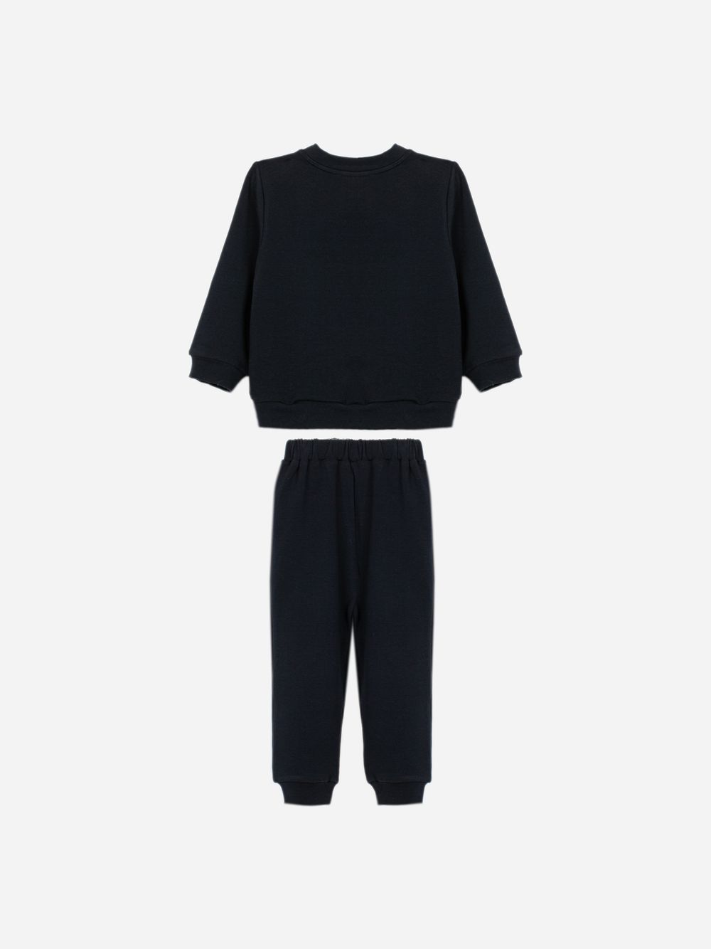 Navy Blue set with front teddy bear design